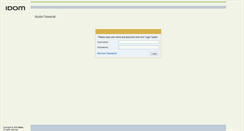 Desktop Screenshot of intranet.idom.com