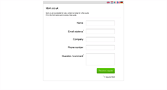 Desktop Screenshot of idom.co.uk